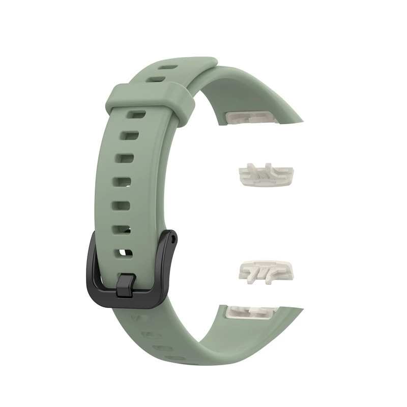 Подходит для Huawei Honor Band 6 однотонный силиконовый ремешок honorband6TPU мужской и женский спортивный простой заменный браслет