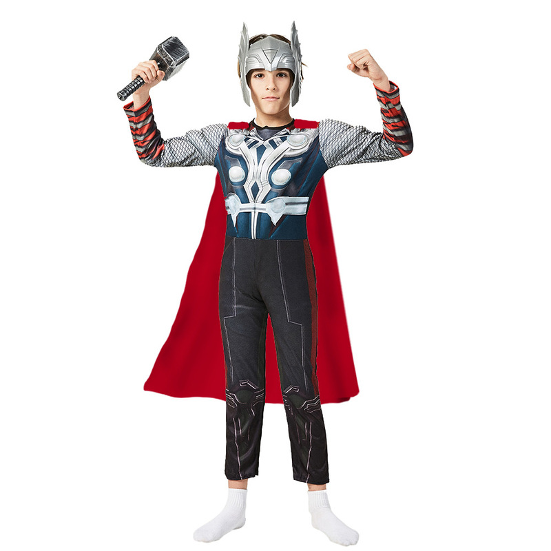 Thor Costume Cosplay Party Game Performance Clothing Role-Playing Cross-Border Best-Selling Item Thor Costume Cosplay Party Game Performance Clothing Role-Playing Cross-Border Best-Selling Item