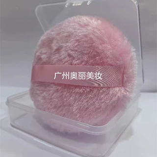 长毛粉扑毛绒干粉扑散粉扑身体粉扑大粉扑美妆工具化妆海棉化妆品
