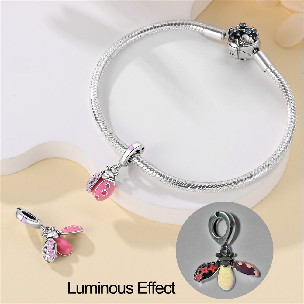 1 Piece 925 Sterling Silver Leaves Dragonfly Butterfly Pendant display picture 16