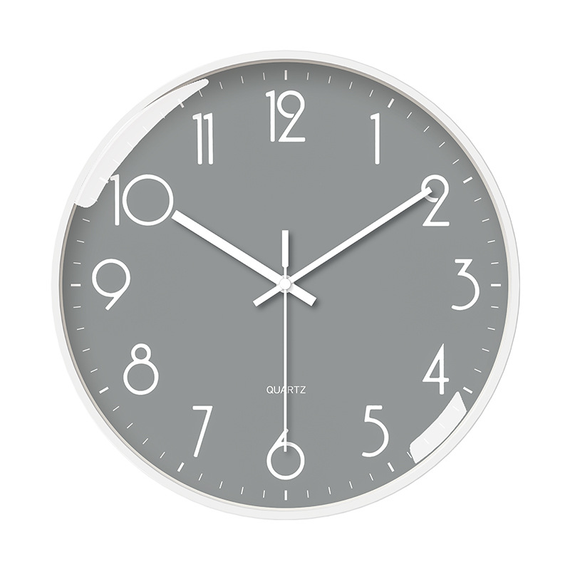 Reloj de pared creativo sin necesidad de taladrar, cuarzo, moderno, para sala/dormitorio