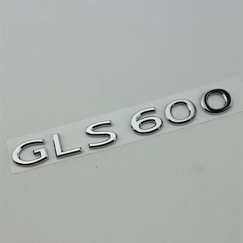 New Mercedes-Benz Maybach GLS-Class GLS480 GLS600 modified car emblem, rear badge, English lettering, car sticker