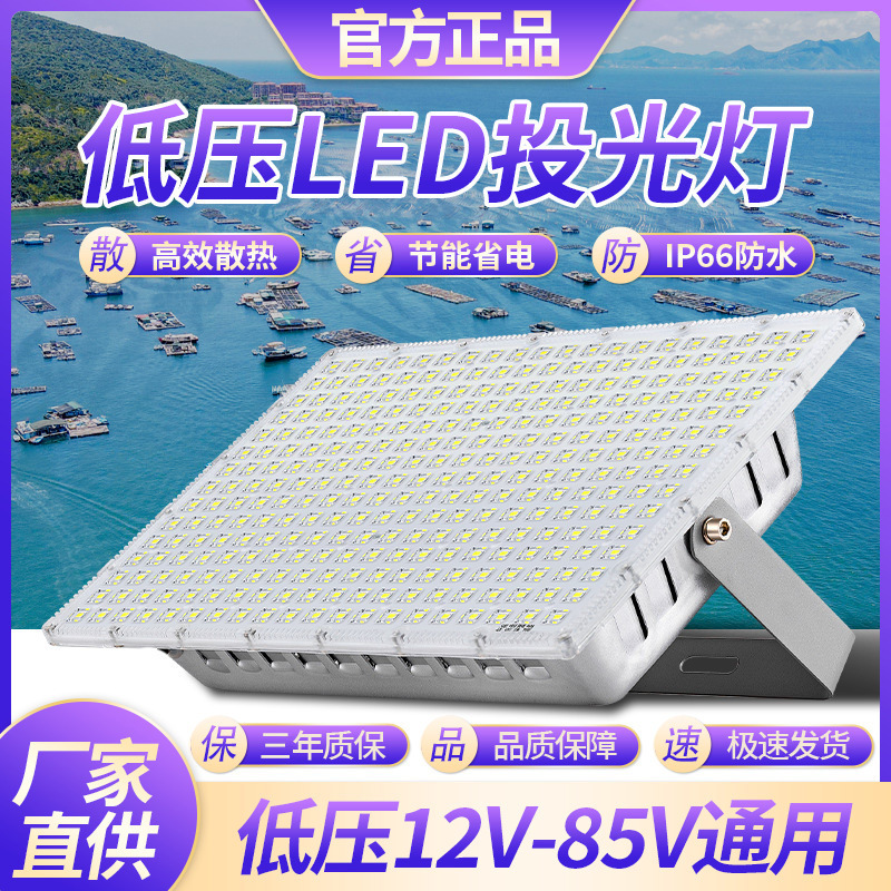 Yaming Outdoor Light Low-Voltage Led Floodlight 12V85V Marine Battery Night Market Stall High-Power Lighting Yaming Outdoor Light Low-Voltage Led Floodlight 12V85V Marine Battery Night Market Stall High-Power Lighting