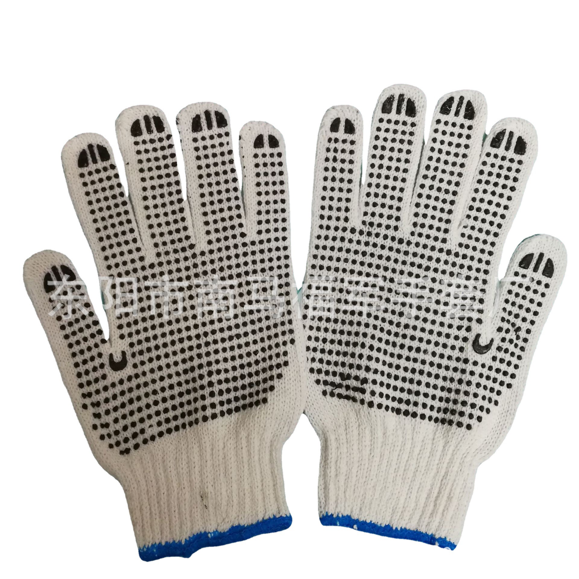 棉纱手套/防护手套劳保手套 点珠棉纱手套  非一次性董惜