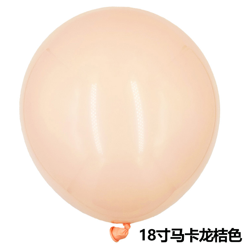 Globo de macarón al por mayor decoración escenario de diseño de confesión de boda espesa 18 pulgadas globo de látex