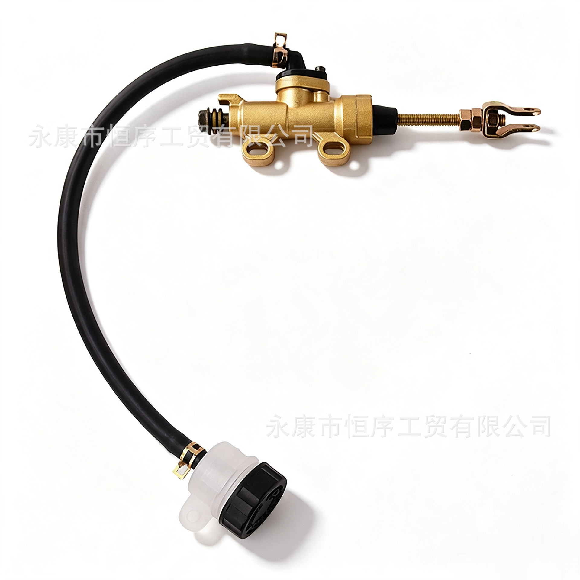 Atv Beach Bike Brake Pump Oil Pump Foot Brake Pump Oil Cup Accessories Rear Brake Upper Pump Off-Road Motorcycle Single Pump
