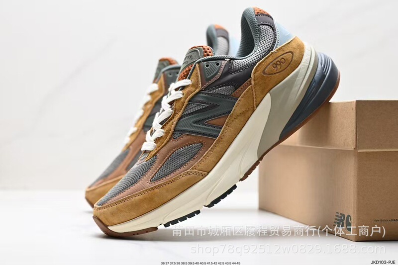 莆田纯原NB 990 V3 V6系列 运动舒适防滑耐磨低帮跑步鞋休闲百搭|undefined