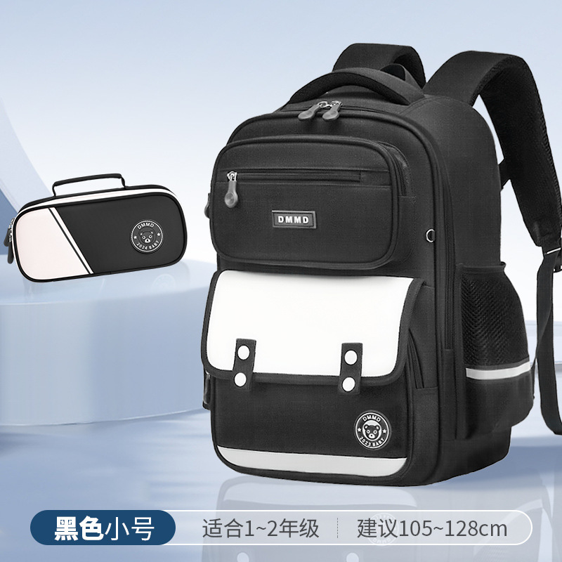 Nueva mochila escolar británica para estudiantes de primaria, mochila para niños y niñas, de gran capacidad, ligera, resistente al desgaste e impermeable