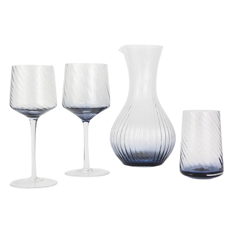 Copa de vino de estilo europeo traje creativo hogar whisky vidrio personalizado cóctel taza vino conjunto Copa