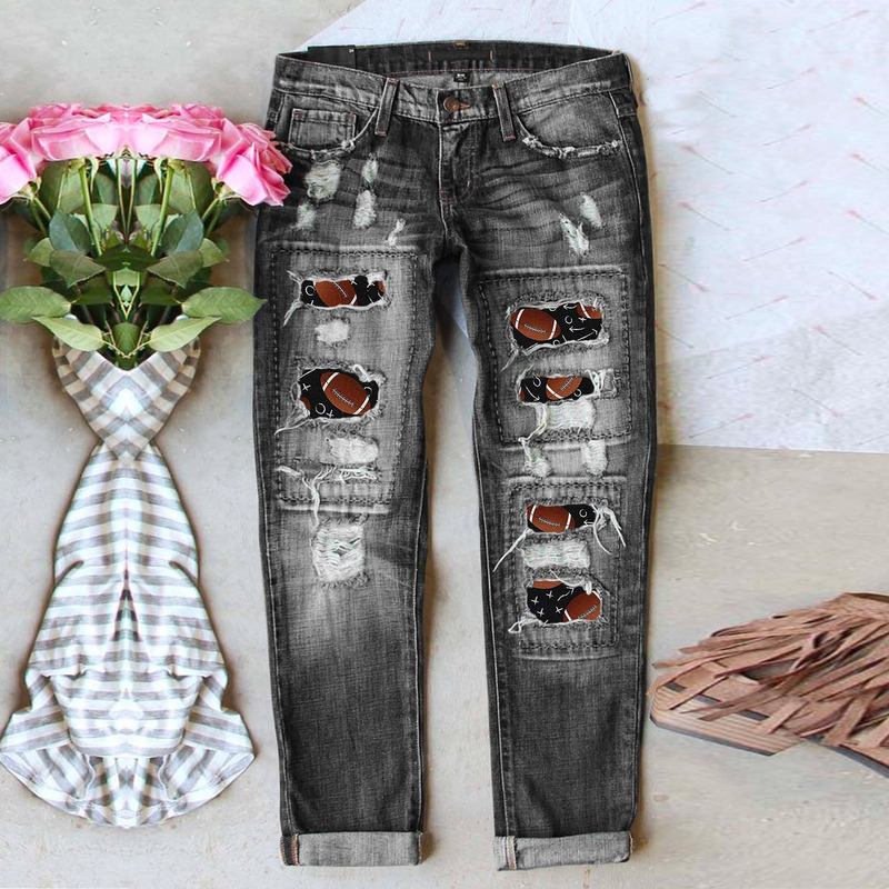 Amazon High-Waisted Wide-Leg Jeans for Women Temu New Summer Style Rugby Print Casual Straight-Leg Pants for Women Amazon High-Waisted Wide-Leg Jeans for Women Temu New Summer Style Rugby Print Casual Straight-Leg Pants for Women