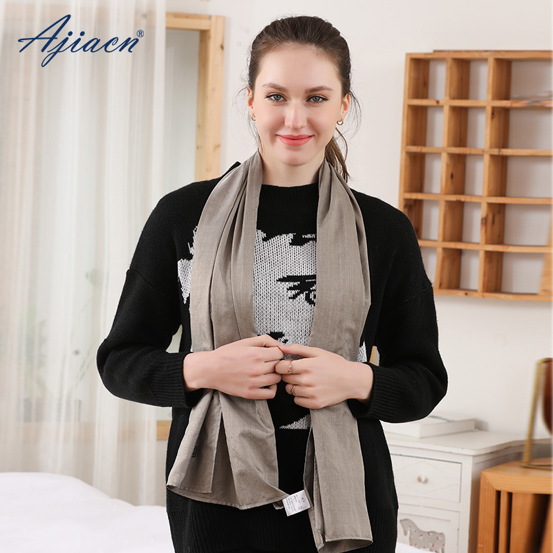 10065 Electromagnetic Radiation protect Collar scarf protect Thyroid Silver fiber men and women direct deal