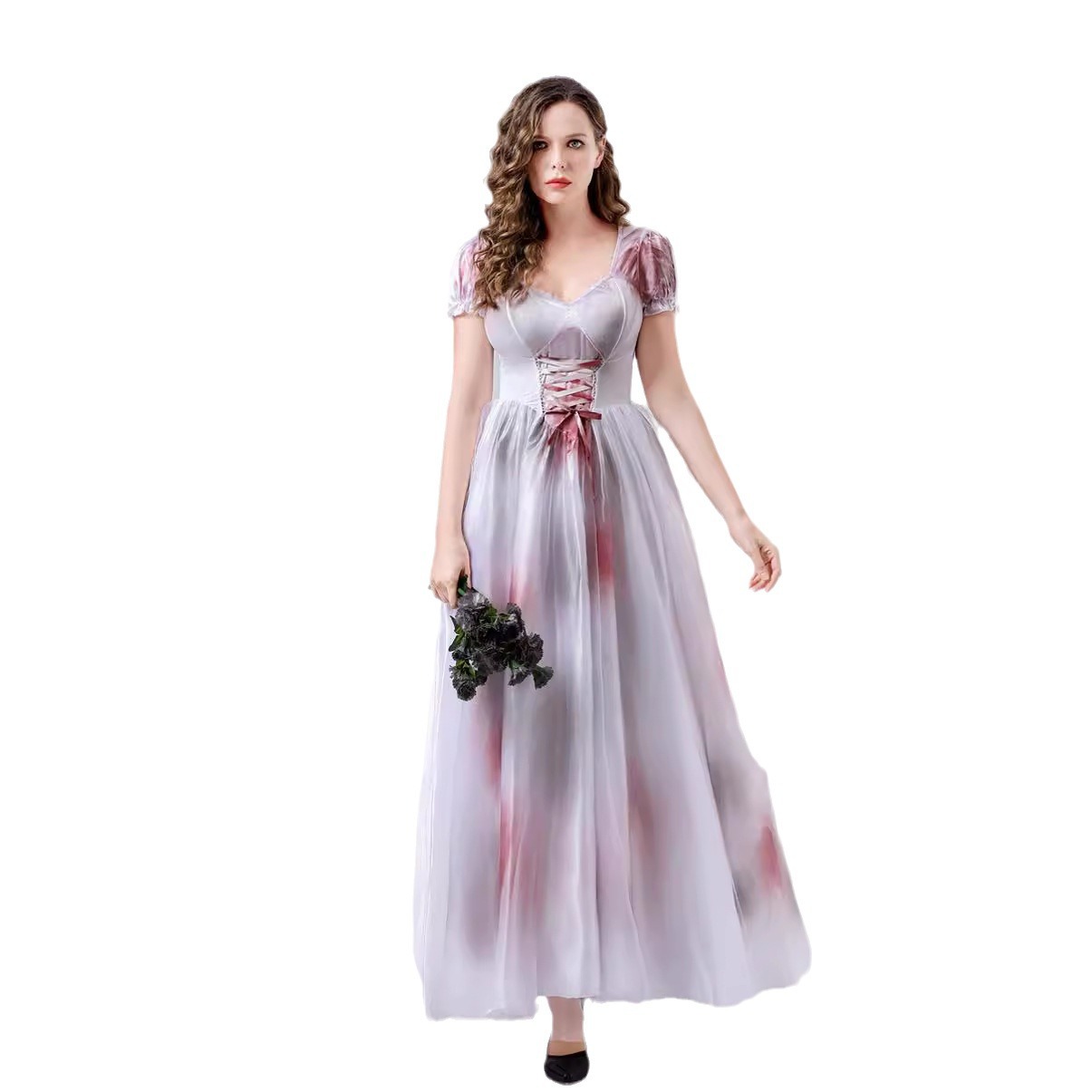New Halloween Horror Zombie Costume Ghost Zombie Female Ghost…