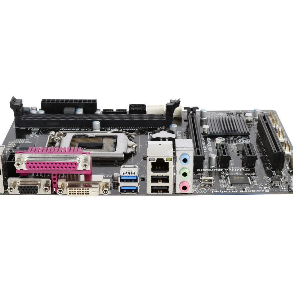 Подходит для материнской платы Gigabyte GA-B85M-D3V для настольного ПК, поддержка LGA1150, DDR3, форм-фактор mATX