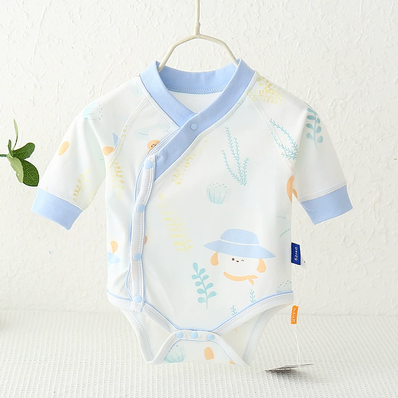 Хлопковый детский длинный рукав, бодик, демисезонный overall, (Физические), детская одежда