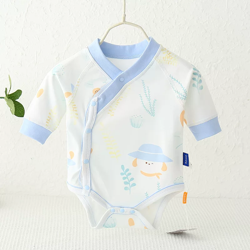 Хлопковый детский длинный рукав, бодик, демисезонный overall, (Физические), детская одежда