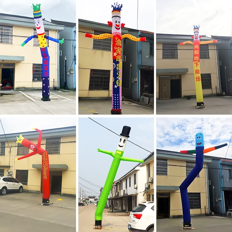 Estrella de baile aéreo inflable danza swing maniobra de dibujos animados modelo de aire centro comercial celebración guía modelo popular publicidad