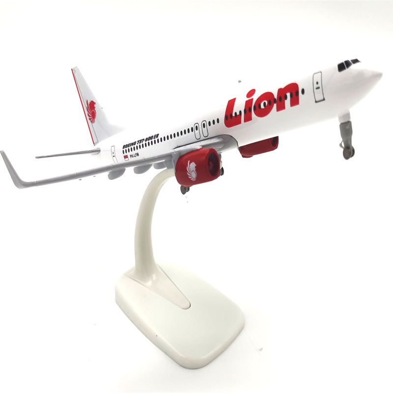 20cm alloy aircraft model Lion Air Boeing 737 with landing gear manufacturers sales welcome consultation 20cm alloy aircraft model Lion Air Boeing 737 with landing gear manufacturers sales welcome consultation