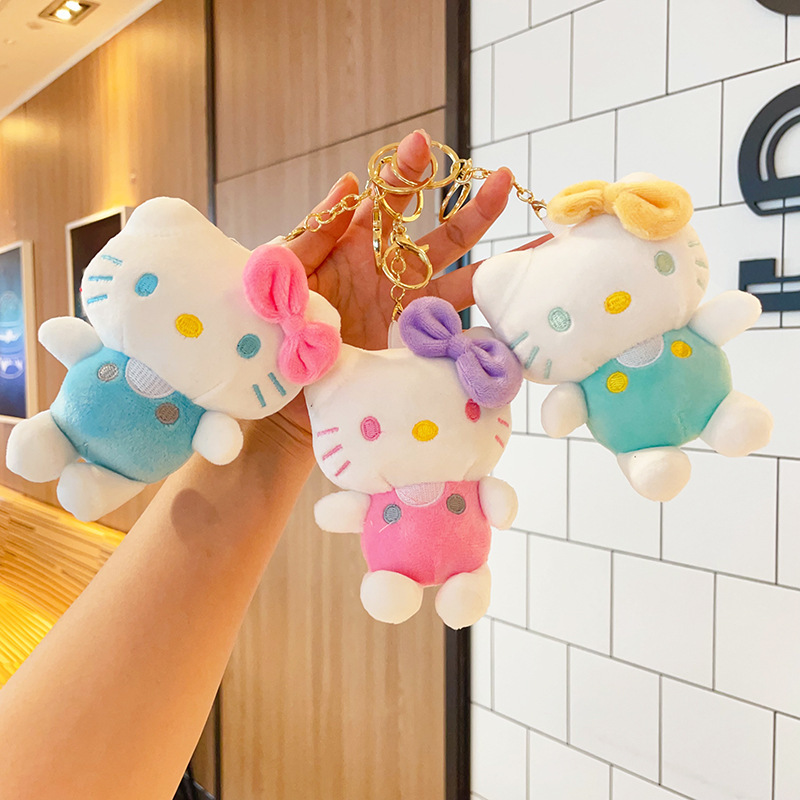 Dopamine Cat Plush Pendant Doll Wholesale Kt Toy Small Gift Cartoon Keychain Plush Toy