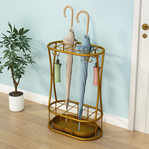 Umbrella stand storage rack for home, hotel lobby, and commercial use—stylish door-mounted umbrella organizer with a convenient hanging design.