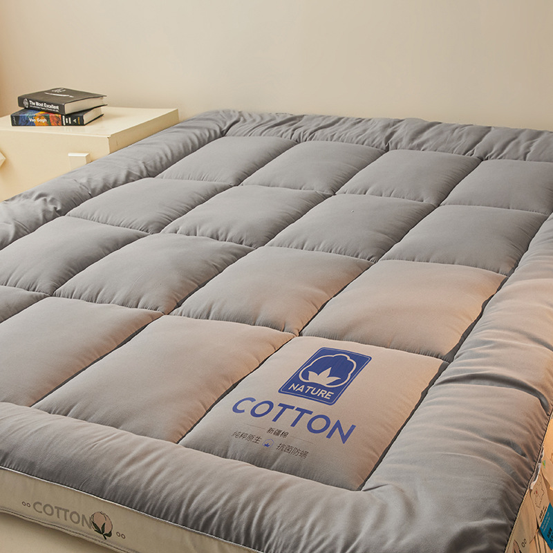 5성급 입체 소프트 코튼 매트리스 - 그레이