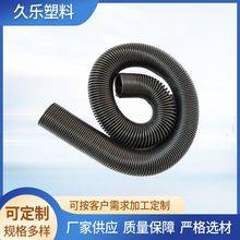 工业防静电吸尘器PVC塑料软管黑色伸缩弹簧管通风排尘排烟管批发