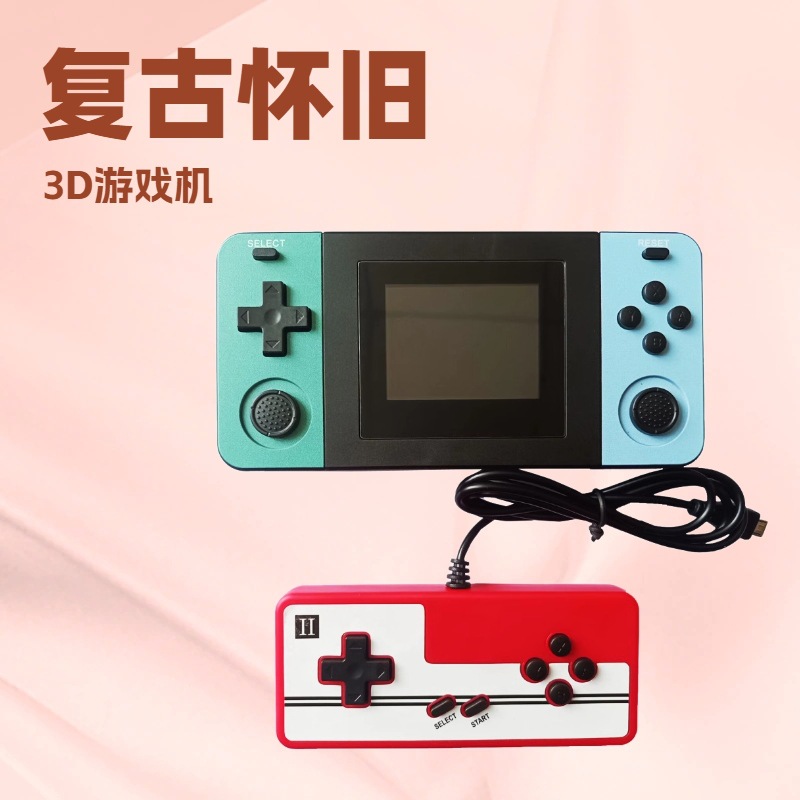 Factory Direct supply foreign trade cross-border Retro Game classic color screen handheld Game machine mini handheld machine multiple games
