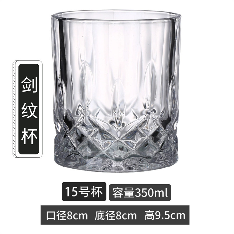 Vidrio sin plomo grabado de hockey sobre hielo copa de whisky copa clásica copa de cóctel copa de jugo copa de agua copa de vino de hockey sobre hielo