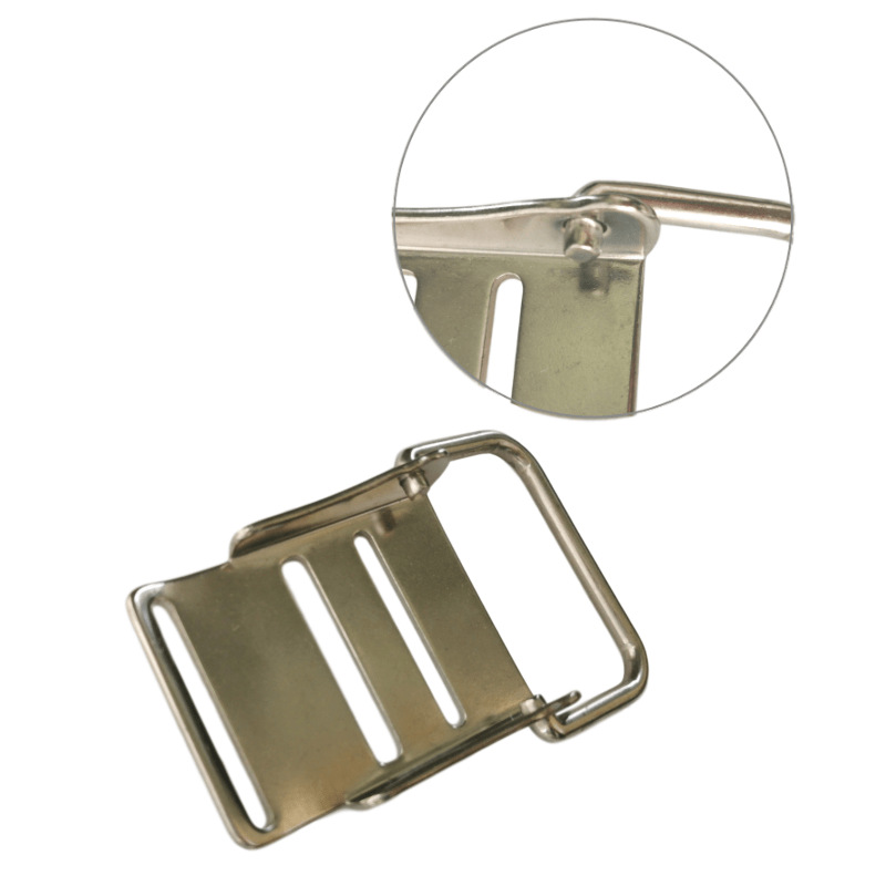 (2개) 316 스테인레스 스틸 벨트 버클 플레이트 스탬핑 버클 다이빙 산소 실린더 고정 버클 다이빙 세트 액세서리