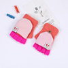 Children's street keep warm demi-season gloves suitable for men and women, wholesale, 4-8 years, playing snow outdoors