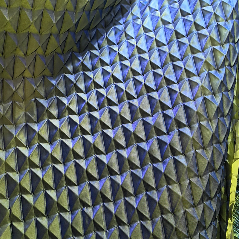 Accesorios de bolsas láser 3D tela de diamante bolsas de mujer diseñador de corte tela DIY textil doméstico multi-temporada