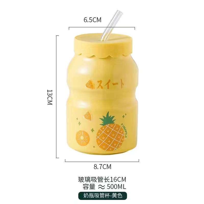 Taza de cerámica impresa logo regalo Taza de cerámica taza de yogur creativo de alta apariencia ins