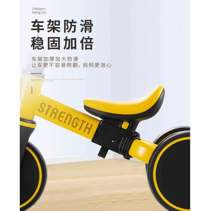 Bicicleta de equilibrio para niños 1-2-3 años Bicicleta dos en uno Bebé de 2 años