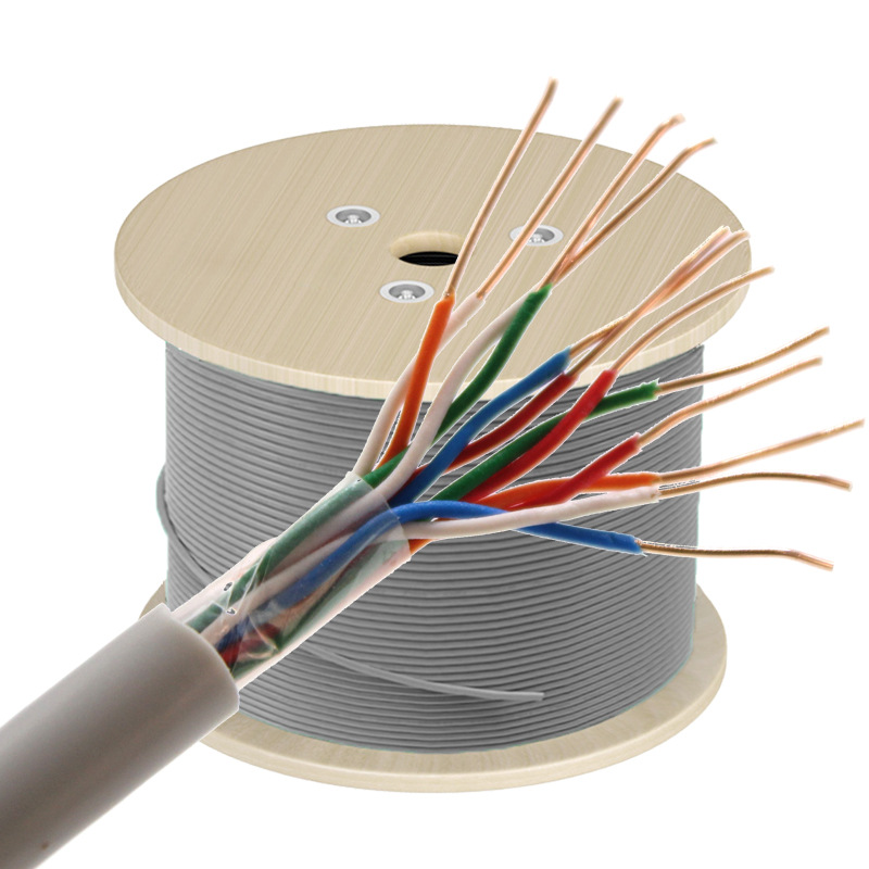 HYV 6*2*0.5MM 6对室内大对数电话线 通信电缆 0.5mm纯铜导体