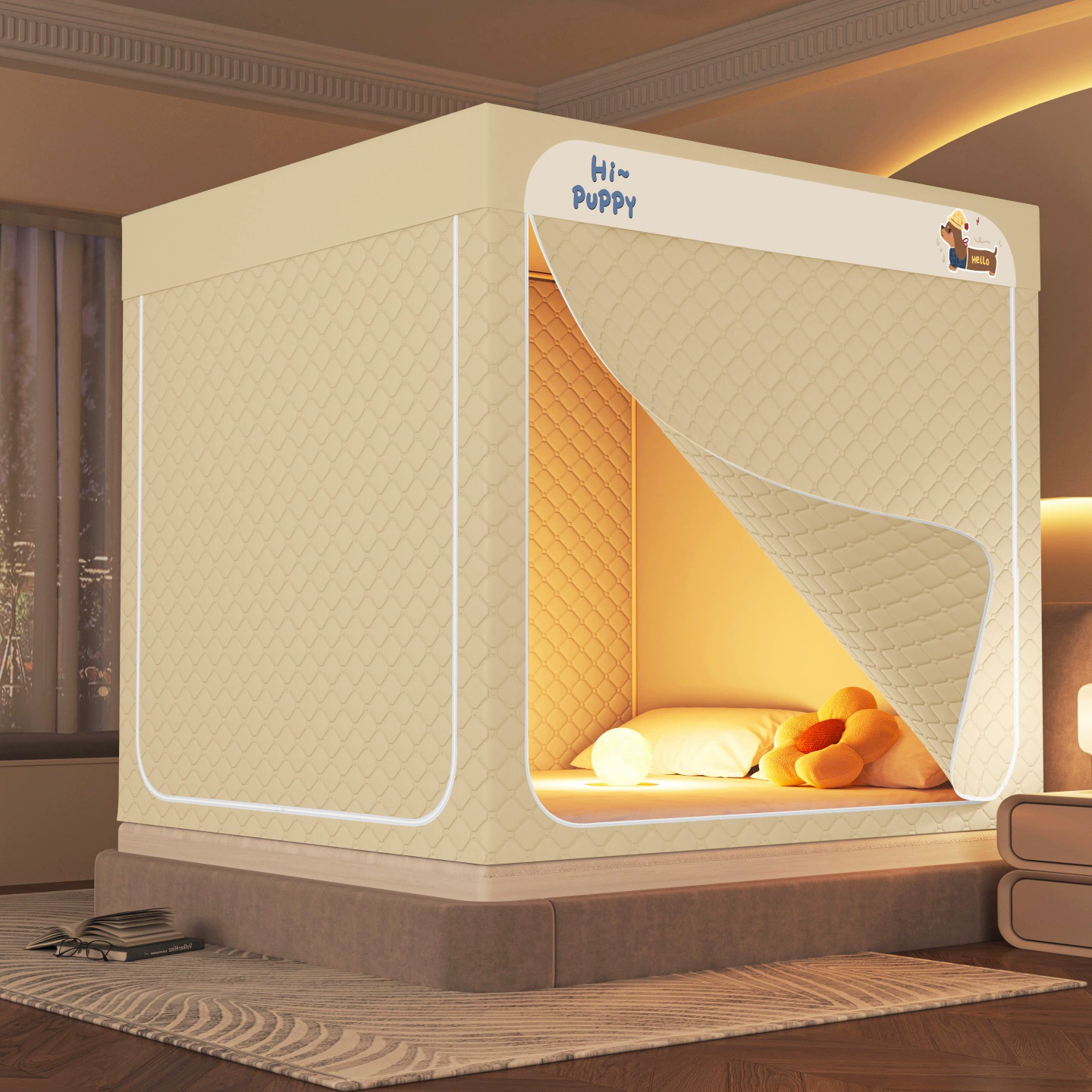 Крепкое теплое разнообразное mosquito net для кровати для домашнего использования, увеличенная толщина