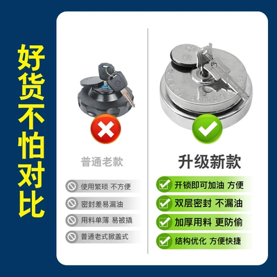 Dongfeng Diesel Three-claw Cover Mailbox — Tank cap