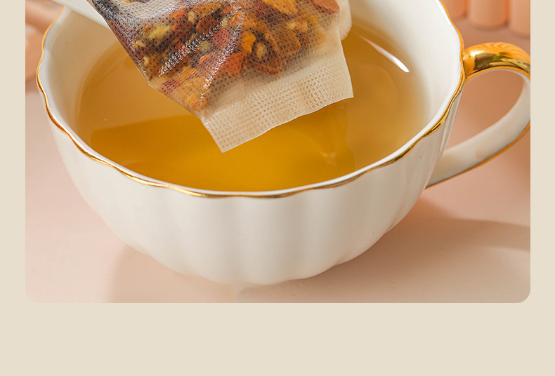 Turmeric Ginger Cinnamon Tea Bags Jiang Huang Sheng Jiang Rou Gui 2g x 10 Cold Brew Herbal Tea details