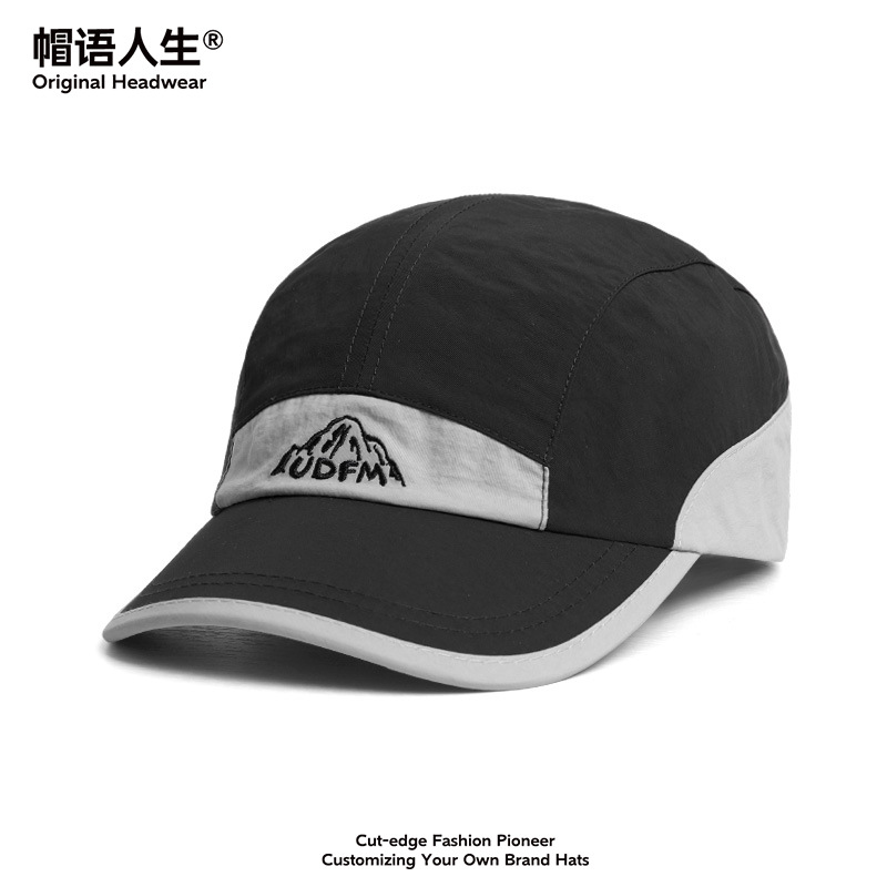 Sombreras de béisbol transfronterizas de secado rápido corto sombrero al aire libre para hombres y mujeres sombrero de surf sombrero de color sombrero de campamento universal