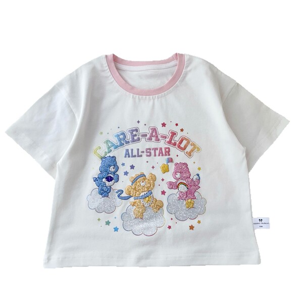 Children's three dimensional cartoon cute short sleeve T-shirt for…
