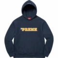 E551 Supreme 22 Preme Hooded Sweatshirt Royal Blue