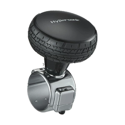 Car Steering Wheel Booster, Steering wheel booster - tire-black-hp3437-zinc-alloy-with-bearing-large-buckle-base-abs-plastic-sphere-handle