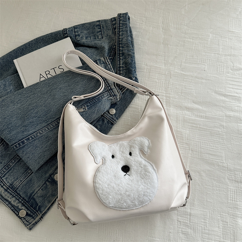 Bagos lindos para perros, bolsas para mujeres 2024, nueva moda, mochila de estilo académico coreano, mochila de hombro de gran capacidad