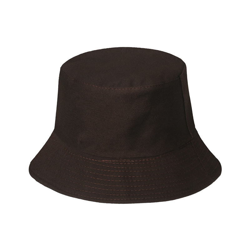 Simple Style Style Unisex Simple Style Solid Color Sewing Flat Eaves Bucket Hat