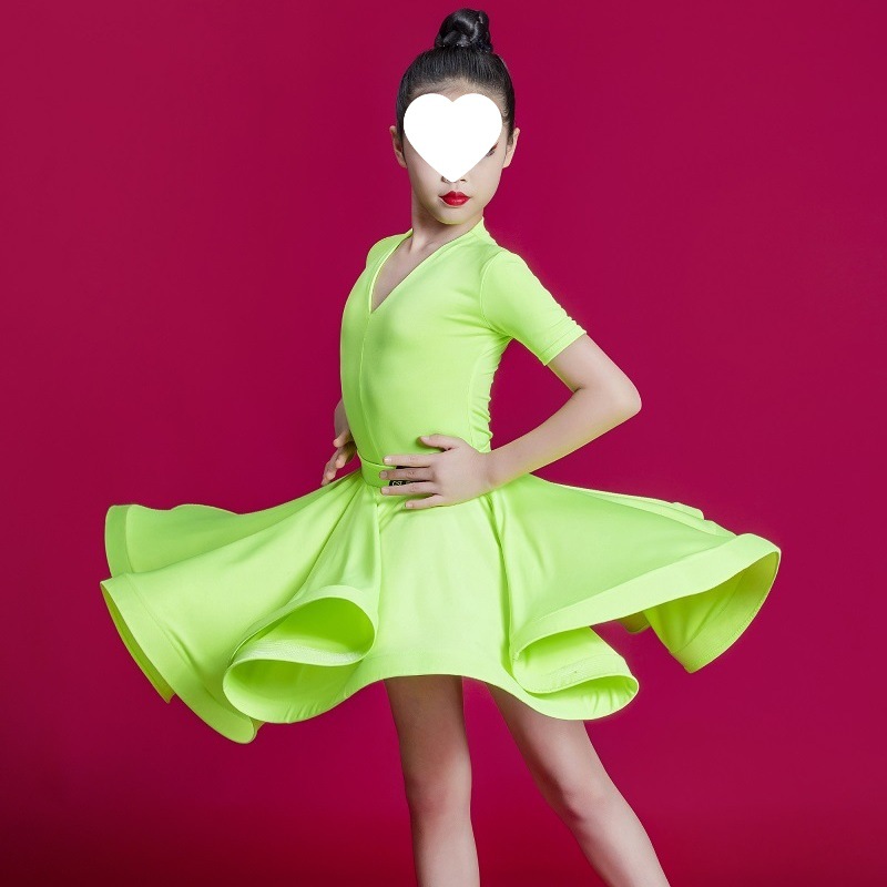 Fluorescent green short sleeves☆★ / 110☆★