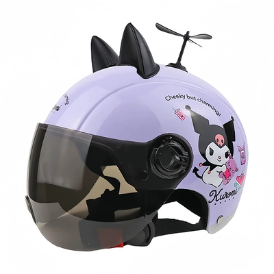 Parent-Child Child Helmet Girl, Motosiklet dəbilqələri