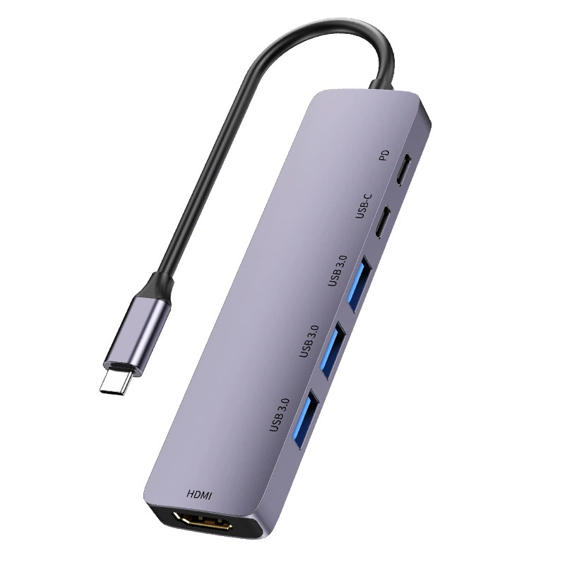 TYPEC Expansion Dock USB3.0HUB Ноутбук расширение сепараторы 100W зарядка 4KHDMI сценарий сцена конвертер
