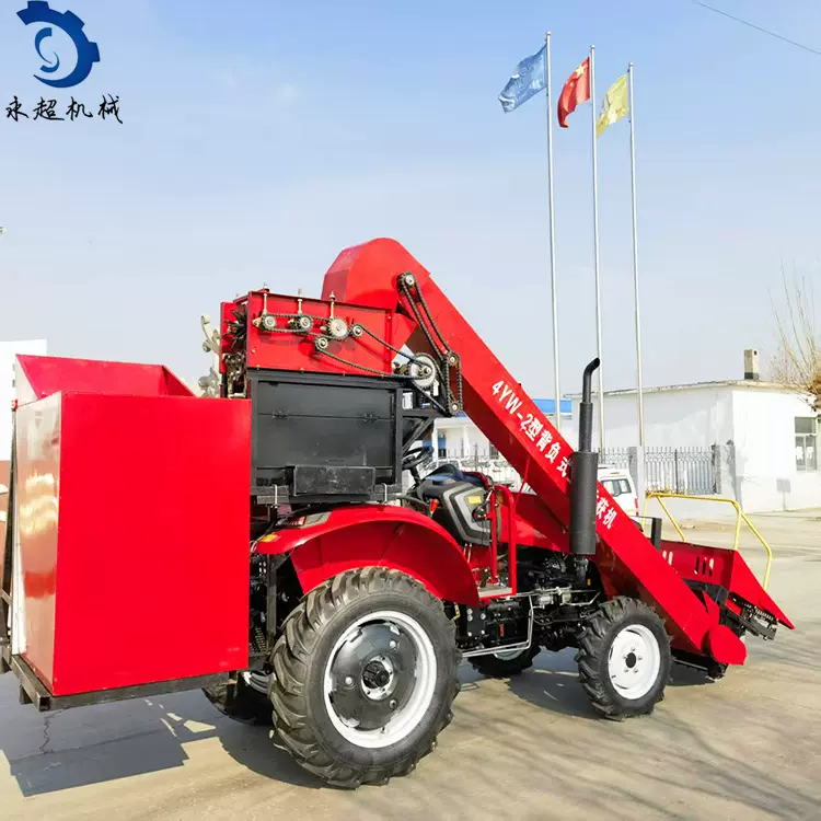 出口背负式2行玉米收获机自走式玉米收获机3行玉米收获机收苞米机