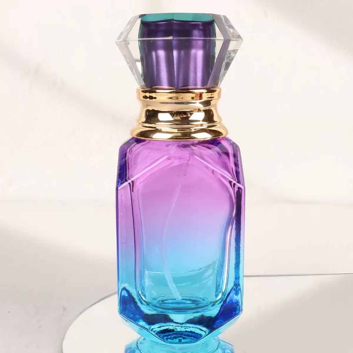 Purple, glass, 30 ml