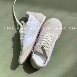 松紧系带阿甘鞋芭蕾舞运动鞋拼色女鞋跑步鞋平底德训软薄底休闲鞋