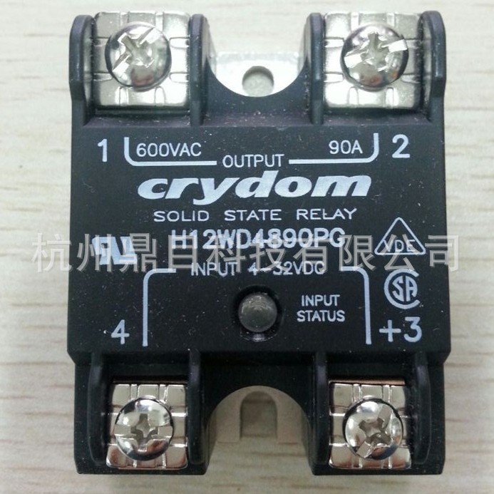 快达Crydom固态继电器H12WD4890PG 全新原装进口