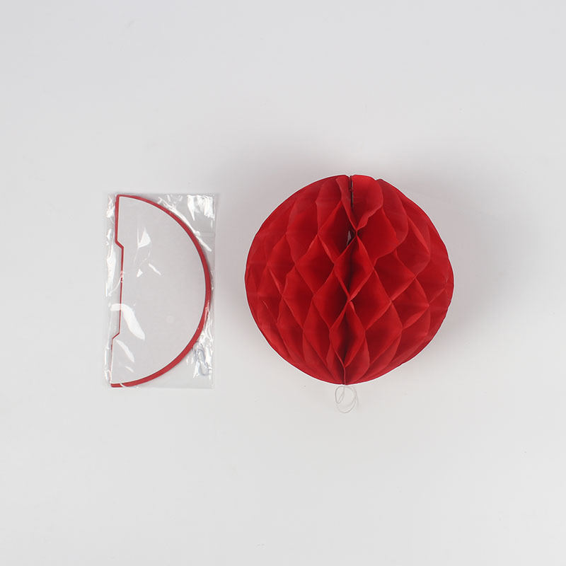 Nueva decoración de la casa Bola de panal adornos de Boda boda habitación diseño traje ceremonia de boda panal bola decoración Fondo pared